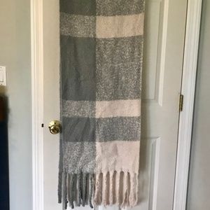 Fat Face Block Stripe Scarf